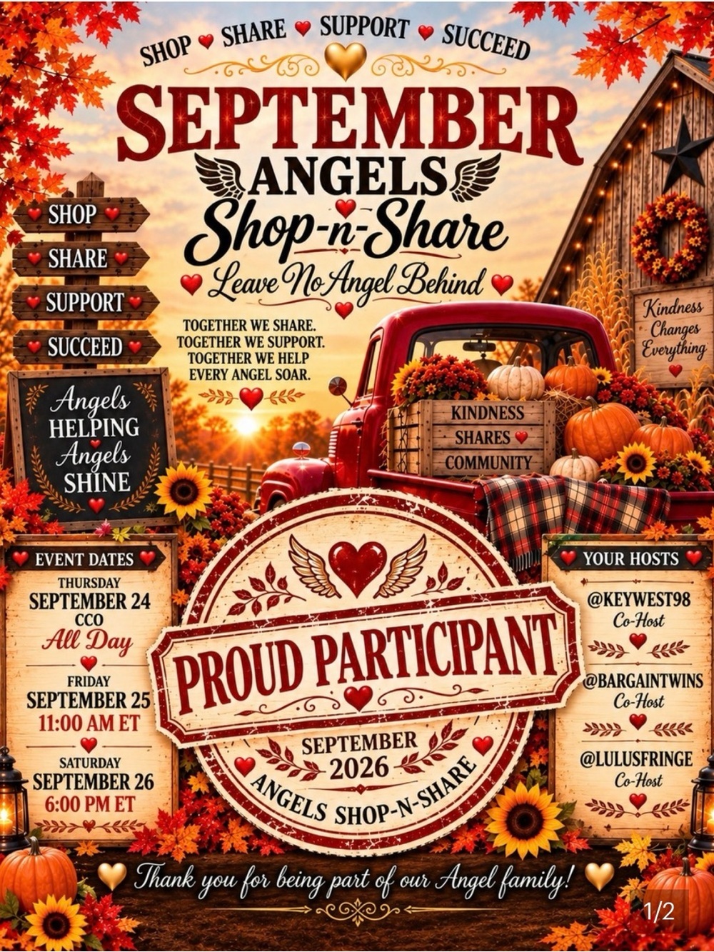 Angel Numbers Shop & Share Participant